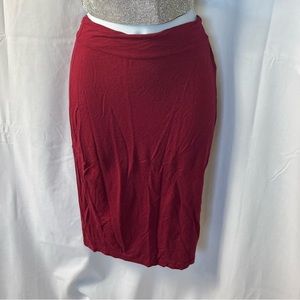 Red Mini Skirt